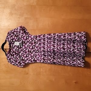 Banana Republic Floral Pleated Skirt Dress